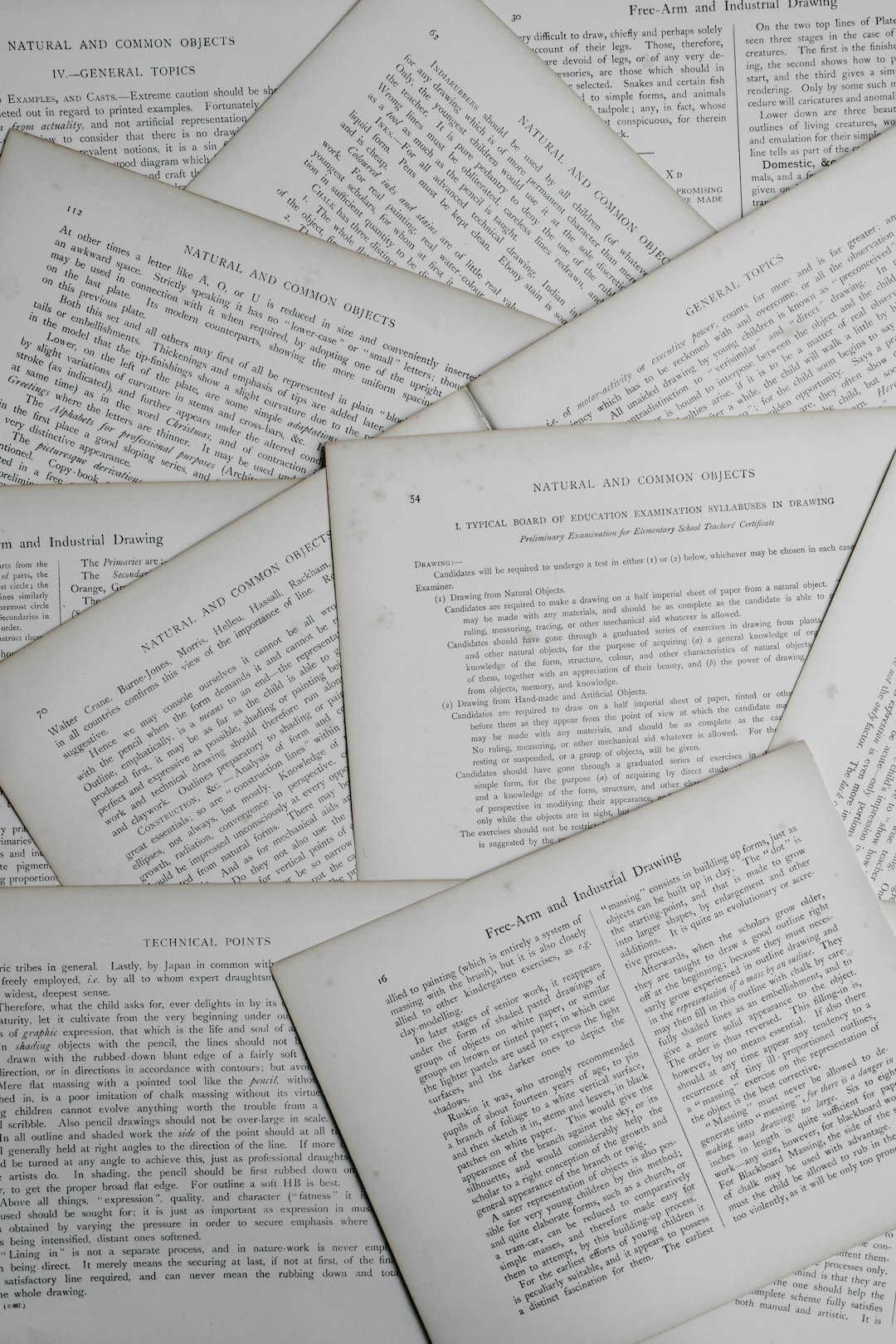 old book pages